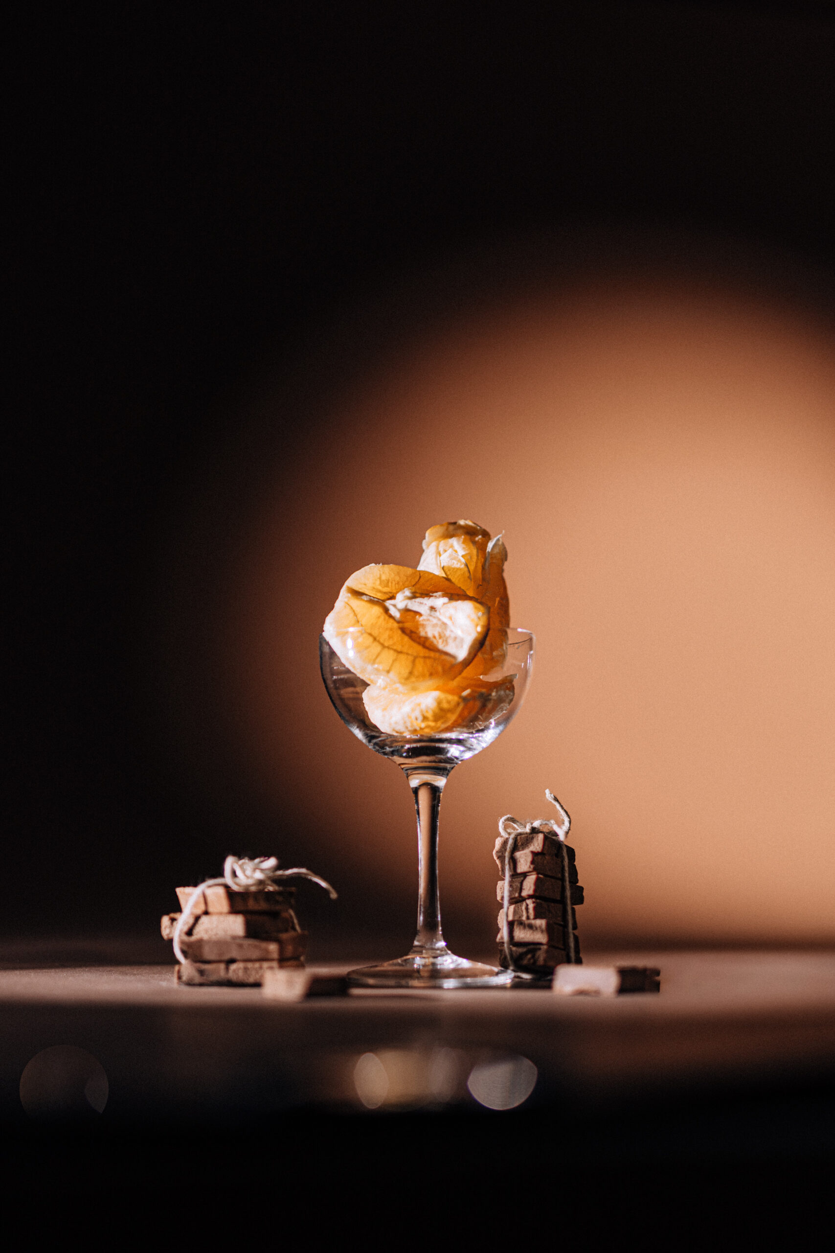 Świeca naturalna Chocolate & Orange (140g)