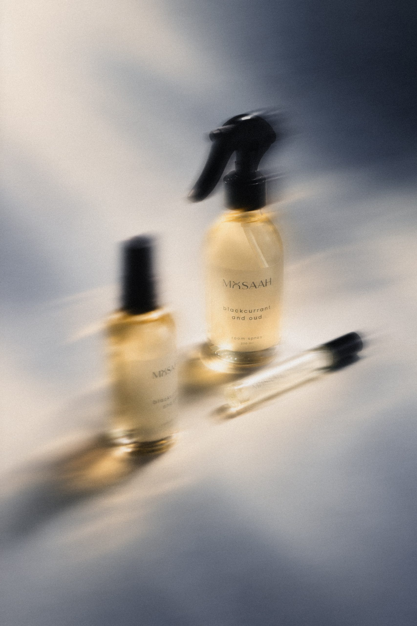 Room spray Czarna porzeczka i Oud 200 ml